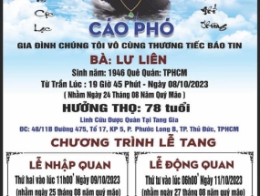 DỊCH VỤ TANG LỄ TẠI NHÀ